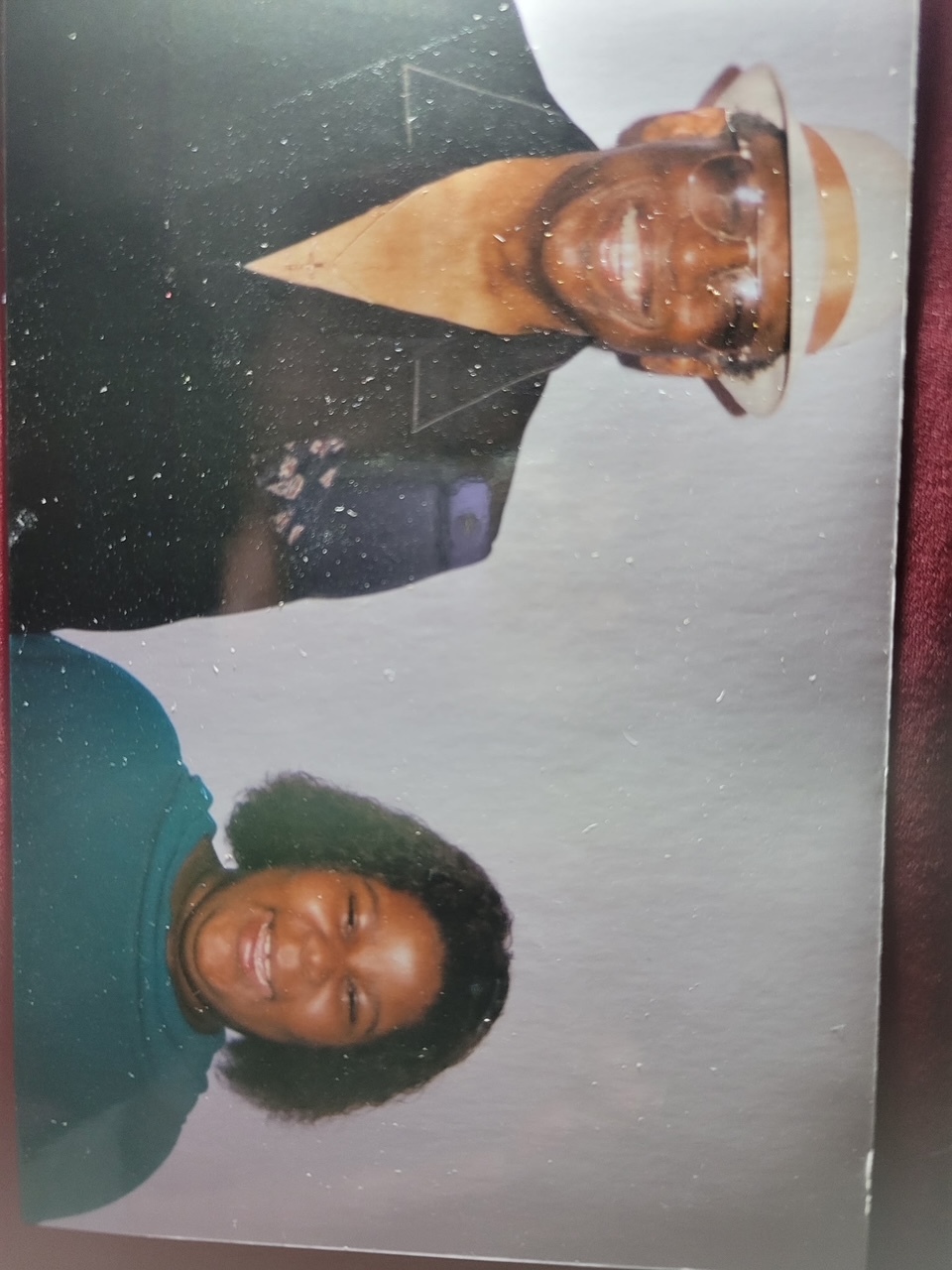 Ede with a young family member — cherished memories