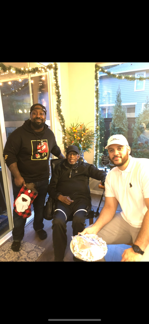 Christmas with the grandkids